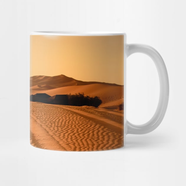 SCENERY 17 - Desert Red Sand Dune Landscape by artvoria